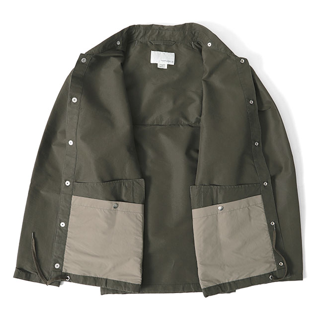 楽天市場】nanamica ナナミカ フード内蔵 バイカラー コーチジャケット