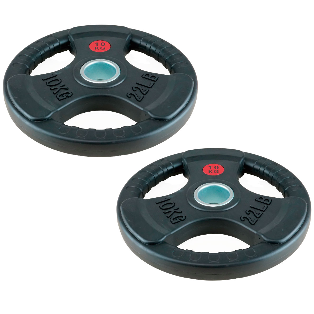 楽天市場】【業務用】オリンピックプレート 10kg 2枚組 径50mm ラバー