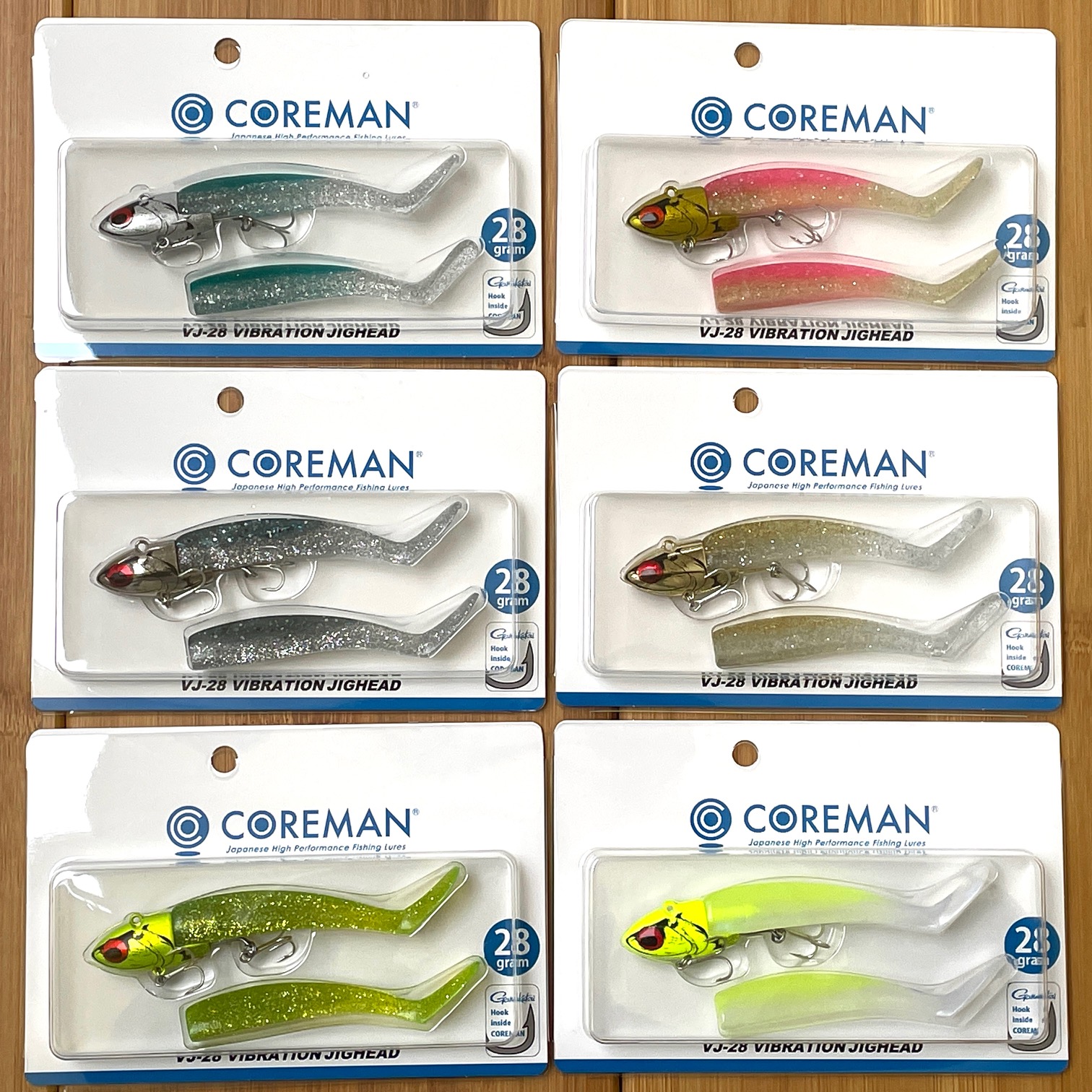 VJ-28 VIBRATIONJIGHEAD NEW COLOR RELEASE | COREMAN - コアマン公式