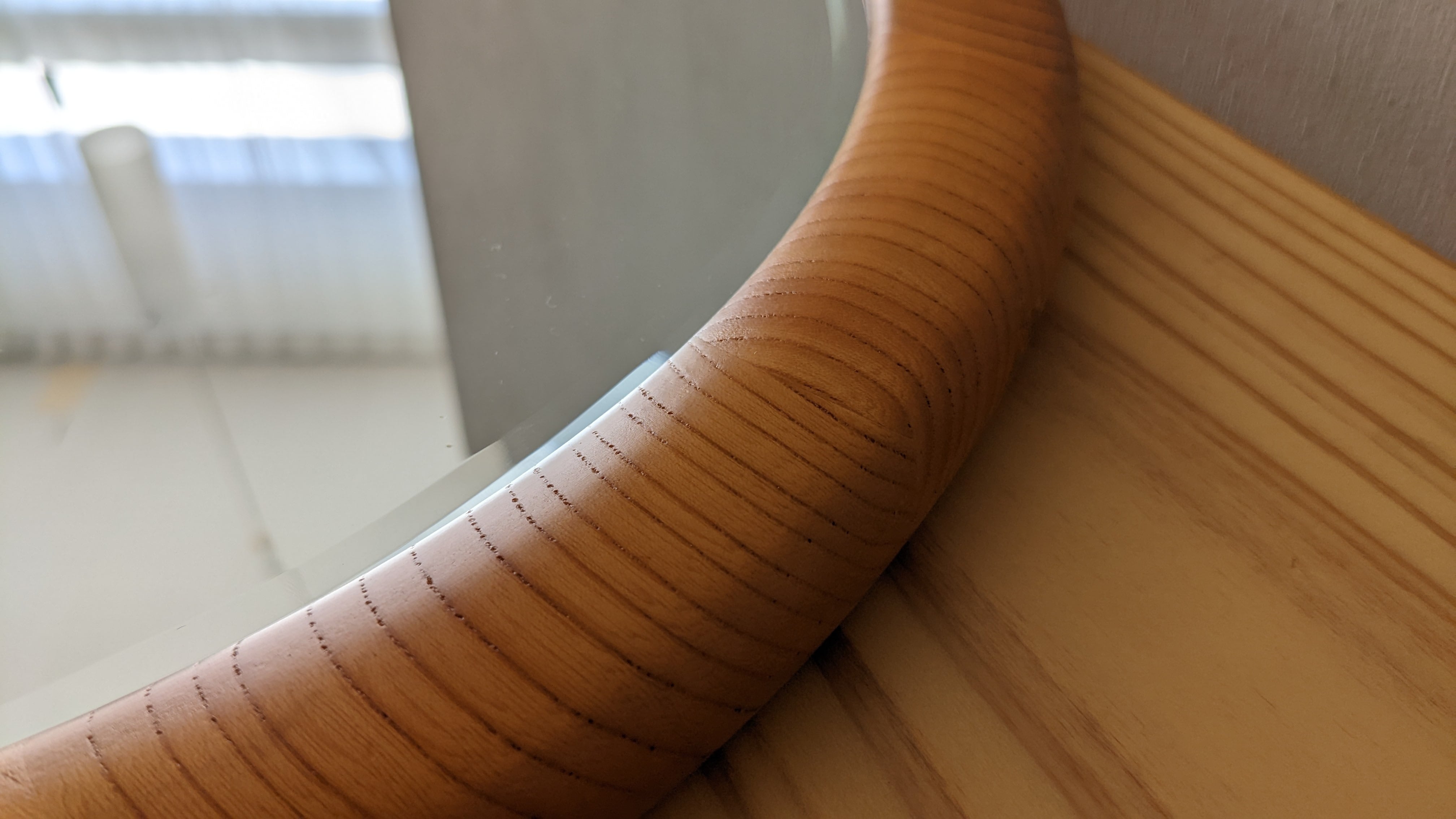 カリモク オーバルミラー 壁掛け ウォールミラー 送料込 | sonota