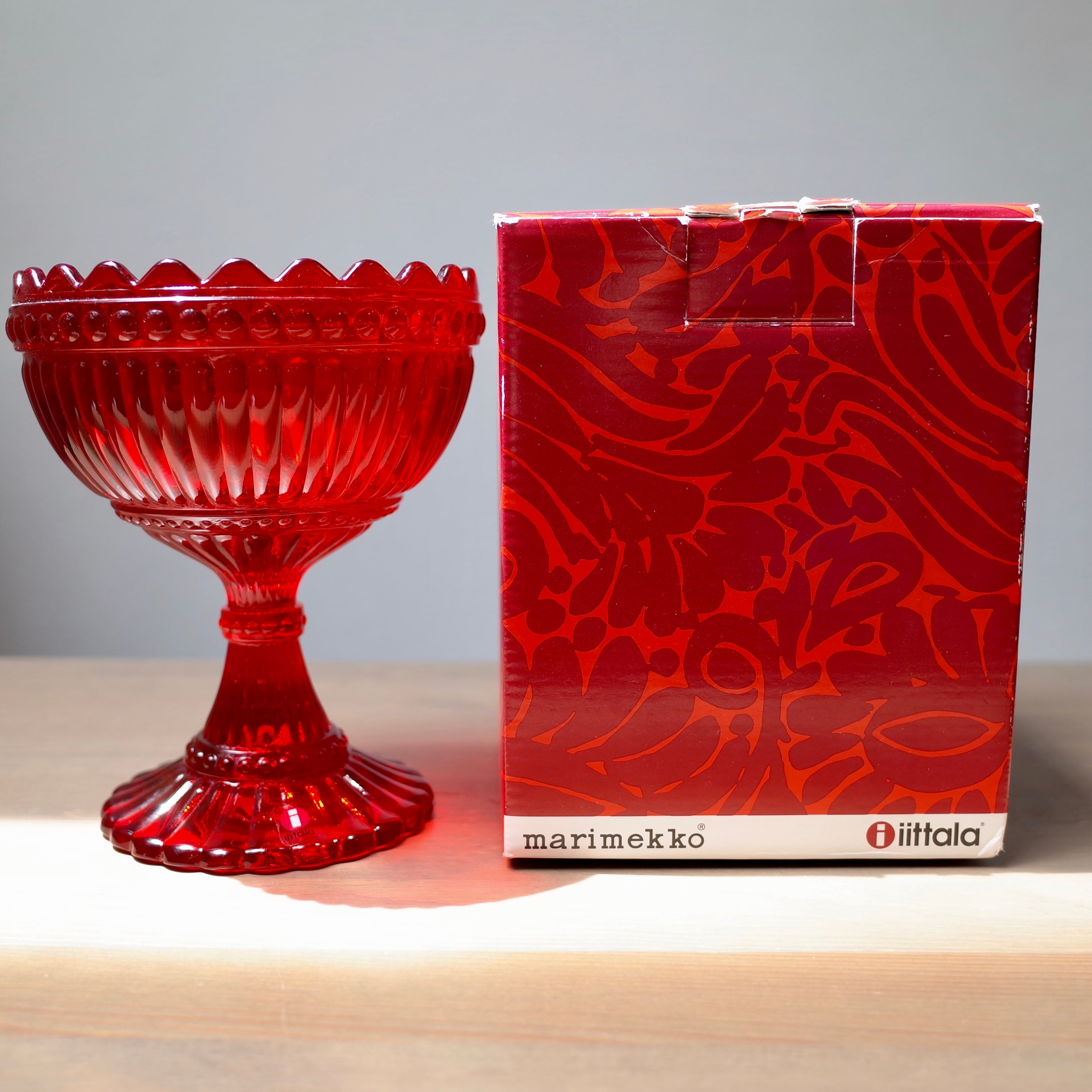 マリボウル / イッタラヴィンテージ / iittala x marimekko / レッド
