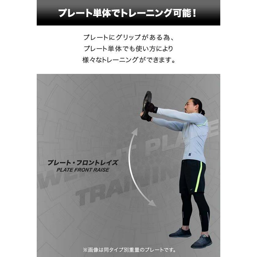 ダンベルプレート 穴あき 10kg 2枚セット 穴径50mm 追加 バーベル用