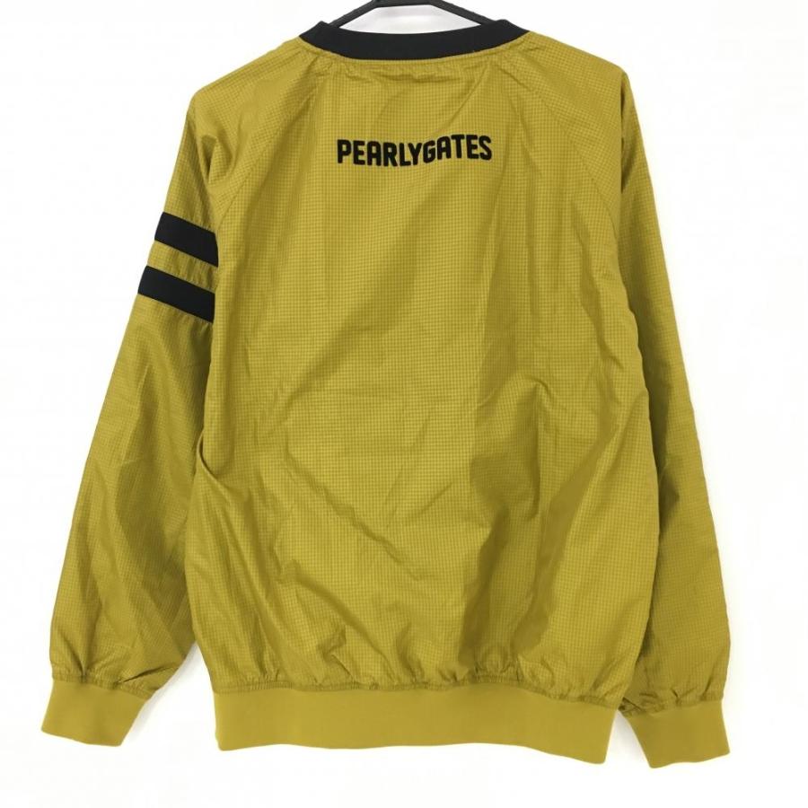 美品】パーリーゲイツ スニード マスタード チェック 蓄熱 ブルゾン