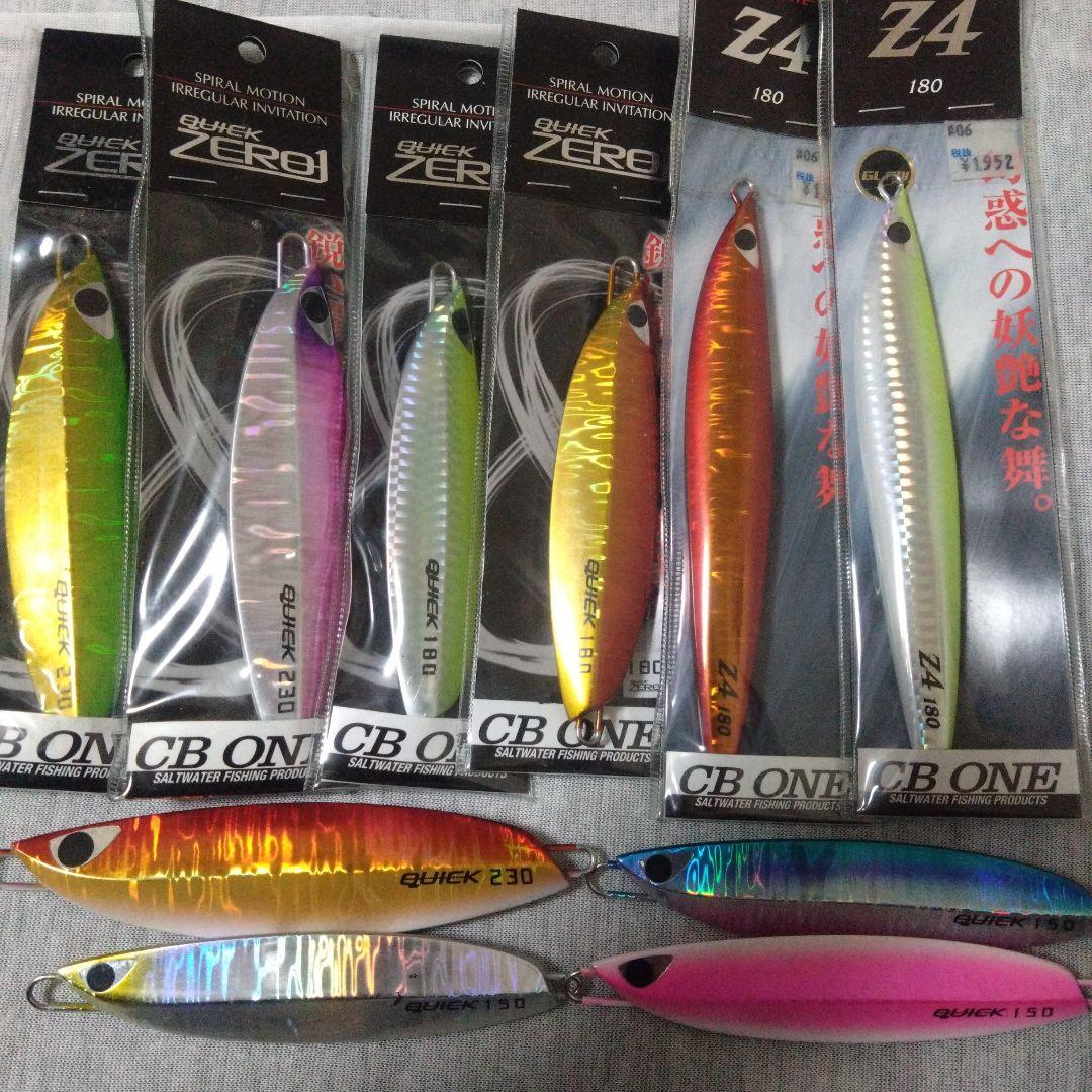 CB ONE メタルジグセット QUICK ZERO 1 Z4 180 QUICK ZERO1 – CB ONE