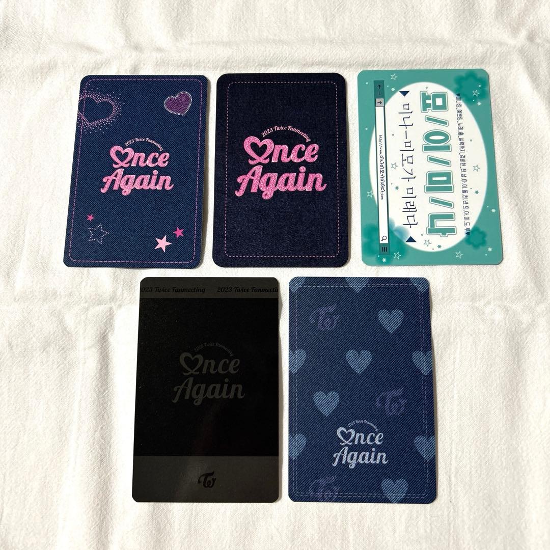 TWICE ファンミ 2023 ONCE AGAIN 特典 トレカ ミナ - メルカリ