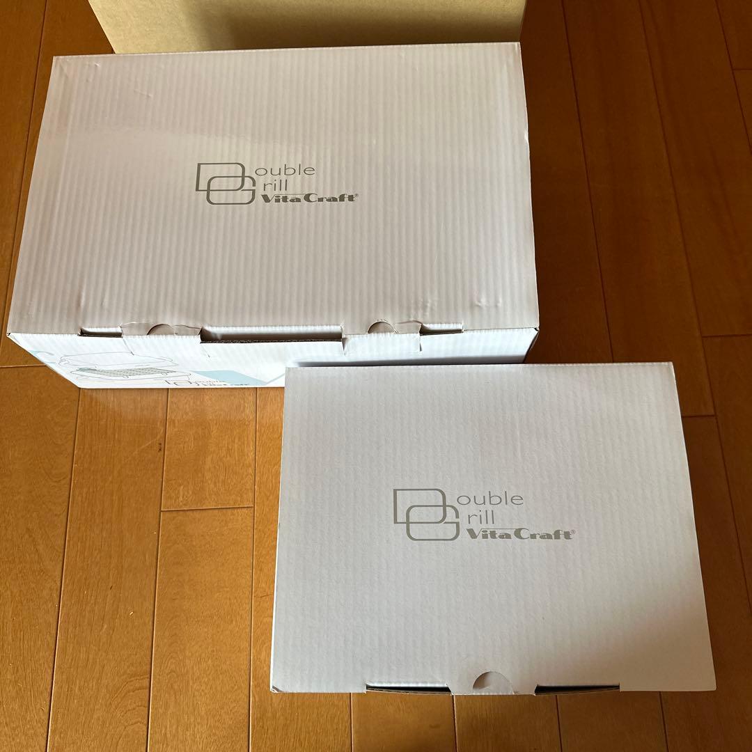 新品未使用ビタクラフトダブルグリル　専用ガラス蓋 Vita Craft ダブルグリル専用ガラス蓋 （深グリル用） ビタクラフト