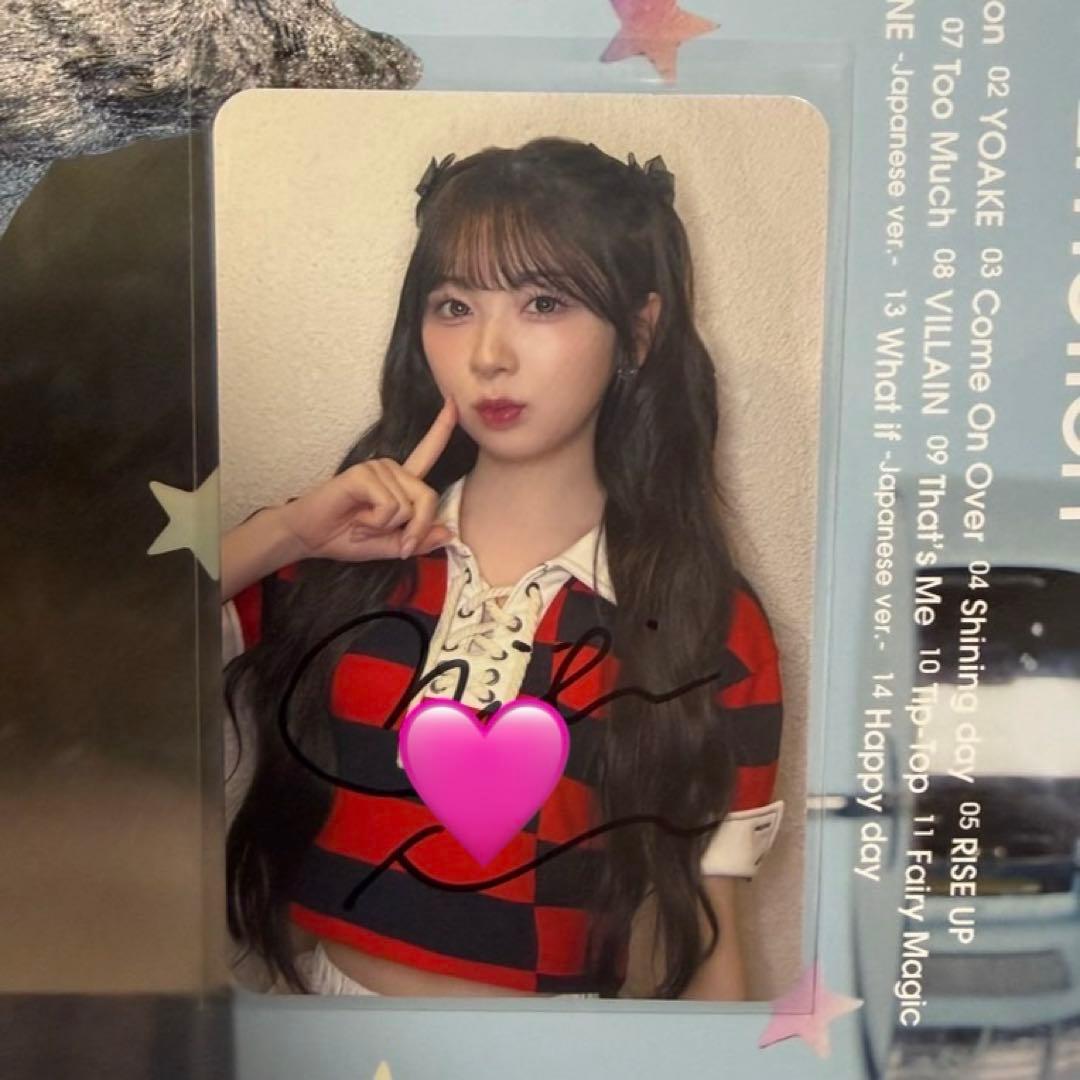 NiziU ミイヒ　直筆サイン入りフォトカード NiziU ミイヒ 香港 サイン入り トレカ カード 会場限定 フォトカード