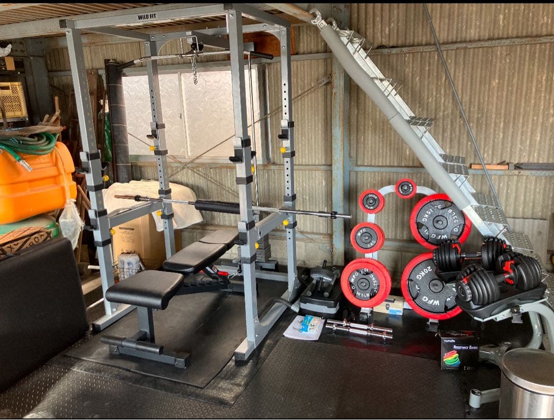 ホームジムセット WILDFIT ※引取り専用 楽天市場】女性専用ジムおすすめセット送料無料 施設 トレーニング