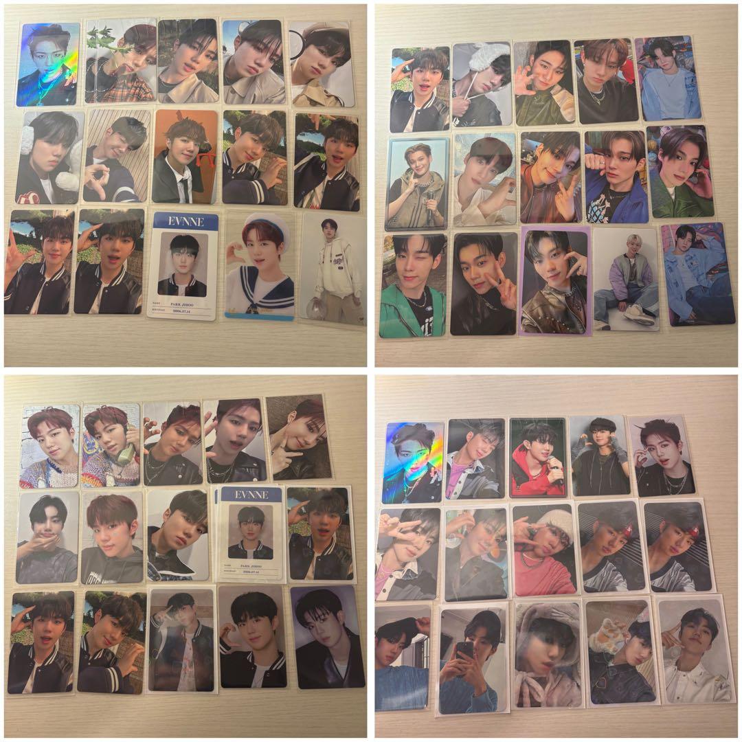 EVNNE トレカ トレカ一覧PhotocardTEMPLATE 】 🗓️12/26 最新版 7人全種 ・EVNNE
